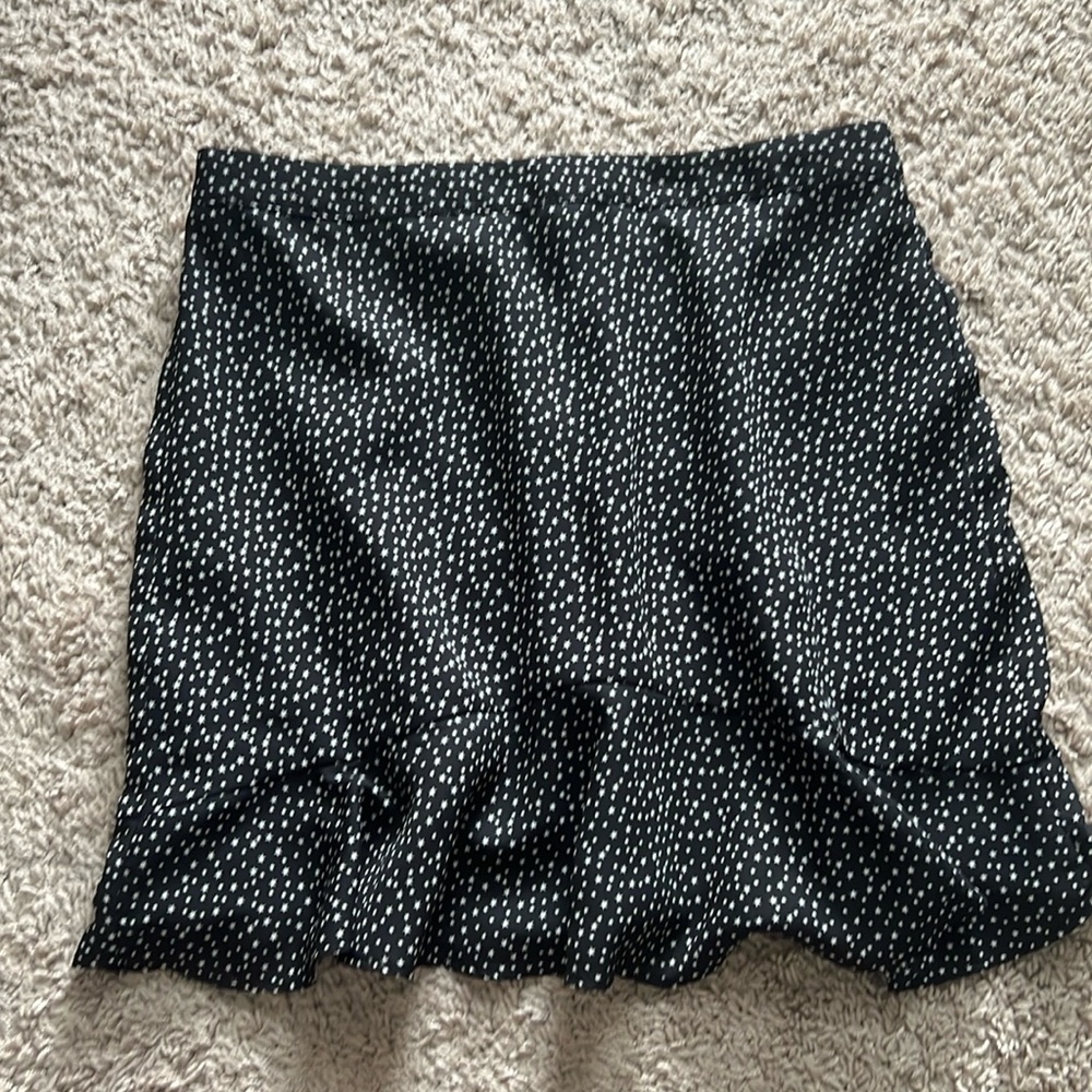 JCrew Black Star Skirt